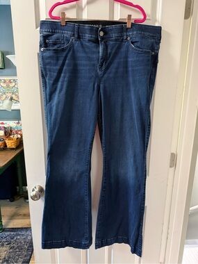 torrid Dark Blue Wide Leg Jeans